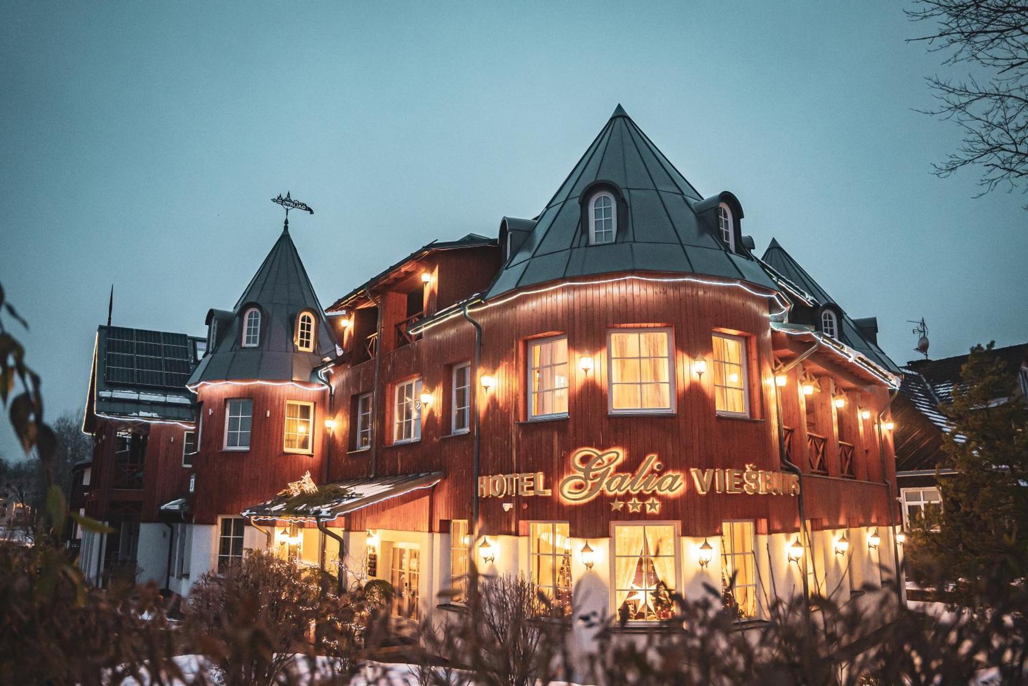 Hotel Galia Druskininkai Exteriér fotografie