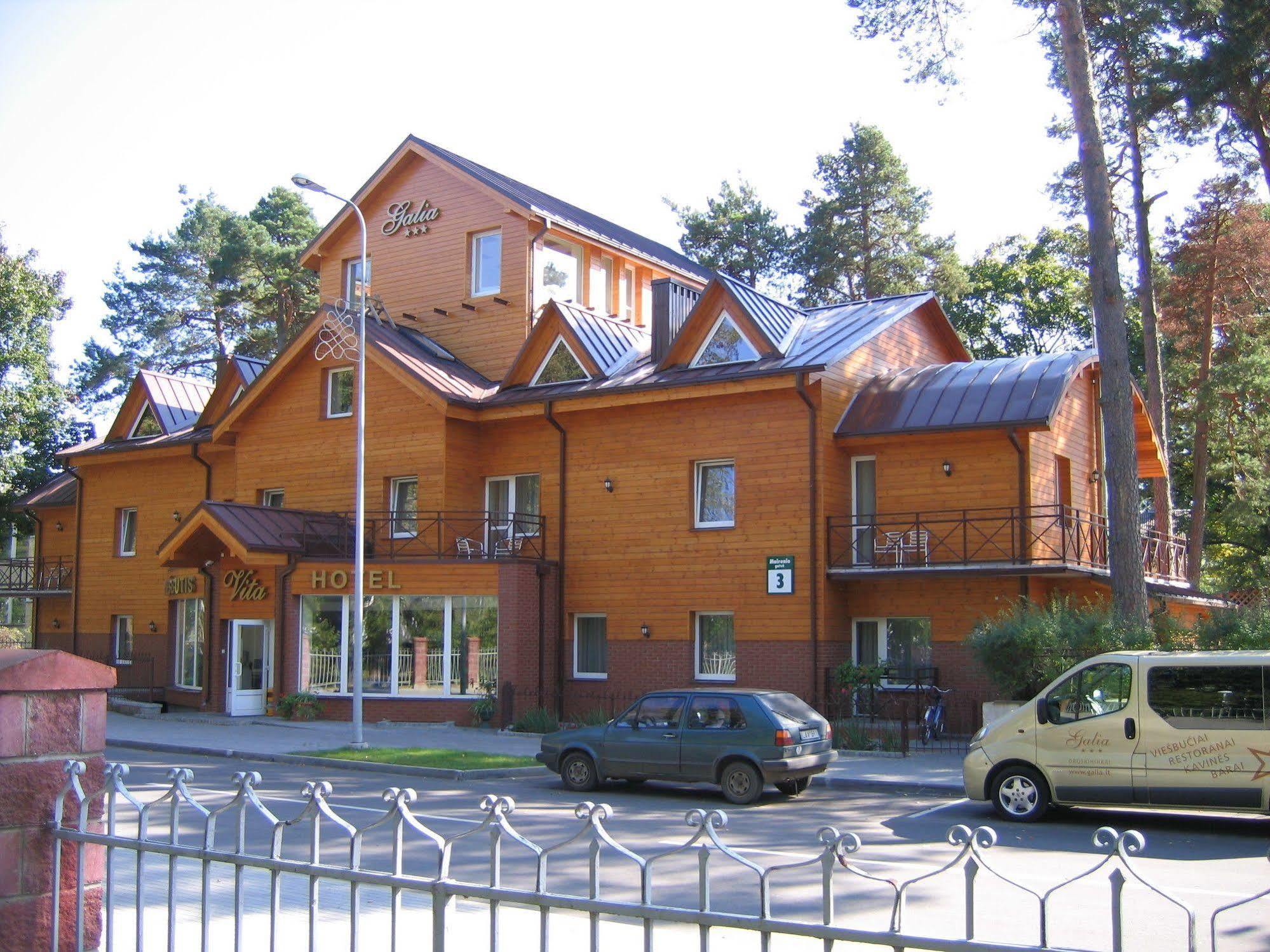 Hotel Galia Druskininkai Exteriér fotografie